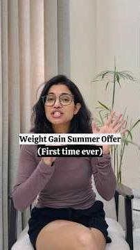 WEIGHT GAIN BONUSES to gain weight in summer EASILY | skinny women gaining weight AT HOME 🦾