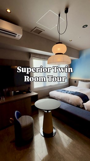 71 reactions | Stay in our 21 m² Superior Twin Room, bathed in a...