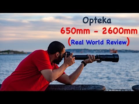 Opteka 650-1300 with 2x Extender | Review with Sample Images and Footage