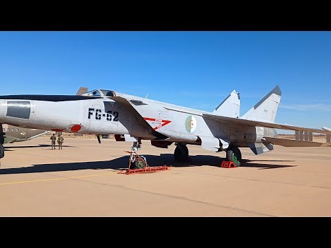 Walkaround MiG-25 the last operational foxbat in the world. The end of a legend