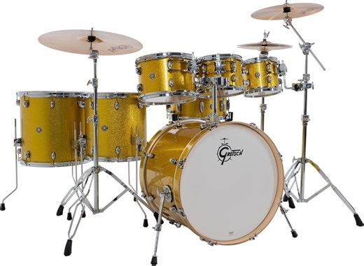 Gretsch Drums Catalina Maple 7-piece Shell Pack - Lemon Sparkle