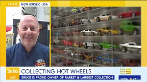 28K views · 335 reactions | Meet the proud owner of the world's largest and most valuable collection of Hot Wheels cars. #9Today | WATCH LIVE 5.30am | TODAY | Facebook