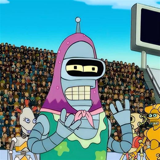 To win the prize, Bender actually turned into a woman🤣/ Futurama #shorts #movie #tvshow #futurama