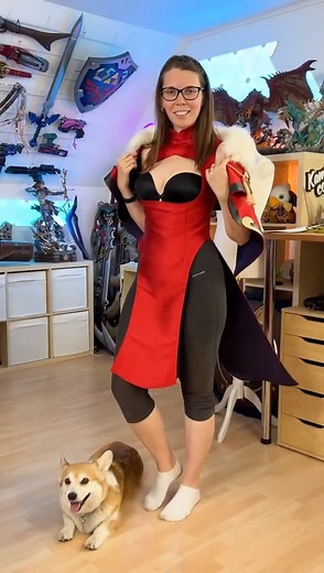 Still working on Beidou's dress from Genshin Impact! As you can see, it is now nearly finished and I can finally start with all the pretty details! Super happy how everything turned out so far! How do you like my fabric choice??? ☺️ To support our project, download Genshin Impact through our link (it's in the first comment below)! ❤️ Ad | Sponsored | Genshin Impact #GenshinImpact #Cosplay #Beidou #diycrafts | Kamui Cosplay