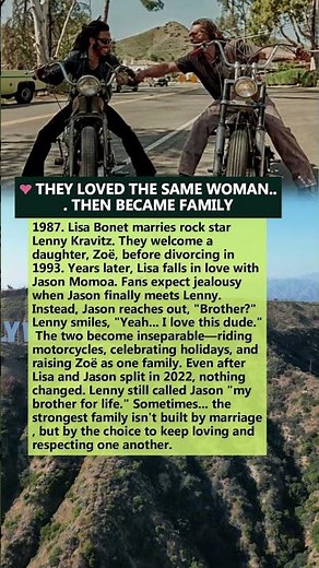 ❤ THEY LOVED THE SAME WOMAN... THEN BECAME FAMILY