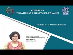 Lecture 38: Analytical Methods