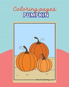 5.5K views |  Cute and simple. this pumpkin coloring page is perfect for preschoolers who love easy shapes and bold outlines. Kids can color three different-size pumpkins and play with soft shading or bright fall colors. Great for calm playtime or quick autumn activities. ️ Get the printable here: https://buff.ly/Jp7hdEm #PumpkinColoring #FallCraftsForKids #PreschoolActivities #EasyColoringPages #KidsArtTime | I Heart Crafty Things | Facebook