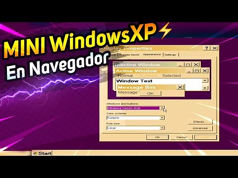 El NUEVO⚡ MINI WINDOWS XP 2022 en tu NAVEGADOR / El Sistema MÁS COMPACTO!