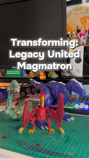 Transforming: #transformers Legacy United Magmatron