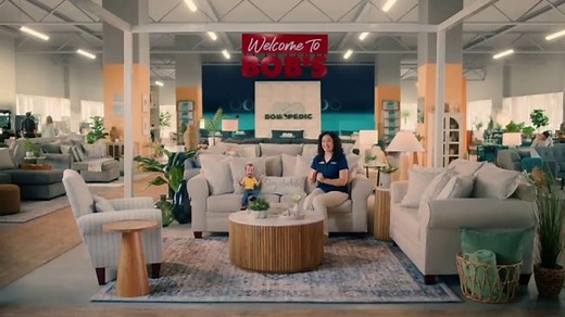 Bob's Discount Furniture Summer of $999 TV Spot, 'Celebrating: Power Sofas'