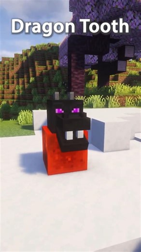 Dragon Tooth Build in Minecraft 🐉