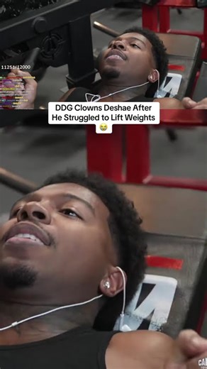 DDG Clowns Deshae After He Struggles to Lift Weights 💀😭