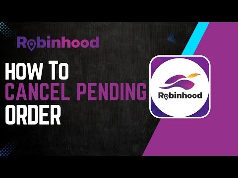 How To Cancel A Pending Order In Robinhood