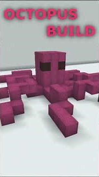 Octopus | Minecraft Build Tutorial
