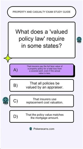 Property And Casualty Exam Study Guide