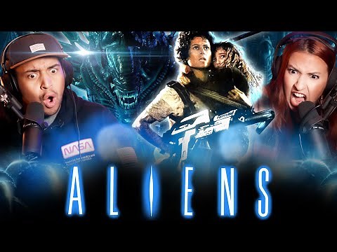 ALIENS (1986) MOVIE REACTION - THIS IS HOW YOU DO A SEQUEL! - First Time Watching - Review