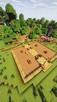 Minecraft tutorial || a simple starter farm #minecraft #minecraftshorts #minecrafttutorial