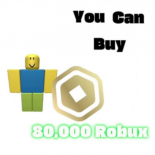 $1-$1,000,000 dollars you can buy Robux (Roblox)