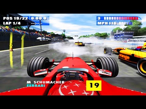 EA F1 2002 | PS2 GAMEPLAY | PCSX2 [4K60FPS]