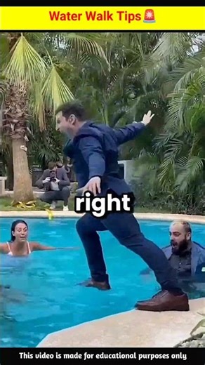 Water Walk Tips🚨#facts #shorts #telugu #viral #shortsvideo