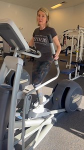 The elliptical machine allows you to get a good aerobic workout which can strengthen your heart, lungs, and muscles. This also helps your stamina and endurance. It is low impact which means less stress on your joints, but it also works the lower and upper body. You control the speed, and you can change the resistance and the incline. It can improve your balance and engage your core muscles. | Smith County Fitness Center