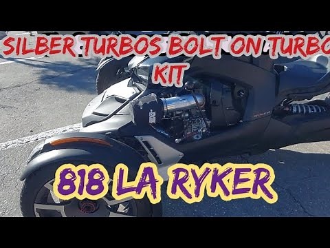 🔥CRAZY TURBO KIT FOR THE CAN-AM RYKER / SILBER TURBOS FIRST LOOK SNEAK PEEK 👀