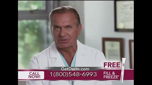 Derm Exclusive Fill & Freeze TV Commercial Featuring Dr. Andrew Ordon