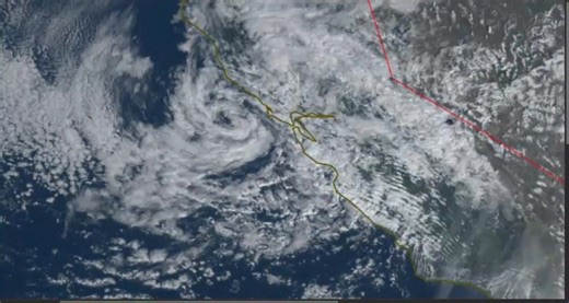 Low-pressure spinning just off the coast will continue providing showers and the slight chance of a thunderstorm through tonight. | Lee Solomon