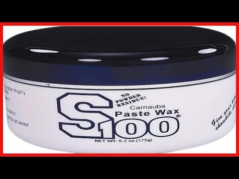 Quality product - S100 13700W Carnauba Paste Wax - 6.2 oz.