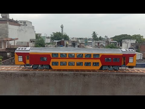 How to make a Double Decker coach Part2 |How to make a train | LHB Coach Model |Double Decker train