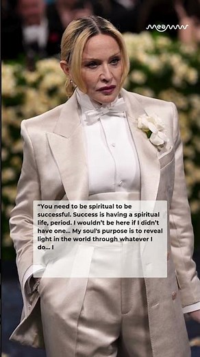 Madonna Opens Up About Her 'Spiritual Life' in First-Ever Podcast Interview.