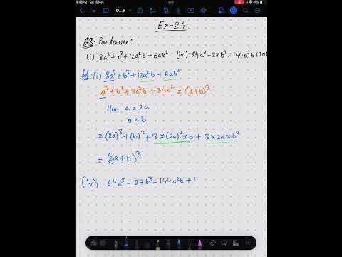 “Factorise Class 9 Ex 2.4 Q8 | Polynomial Factorisation Using Algebraic Identities”