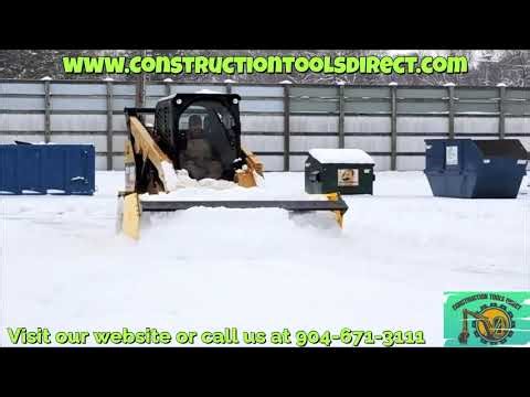 CTD Berlon Low Profile Snow Pusher Video