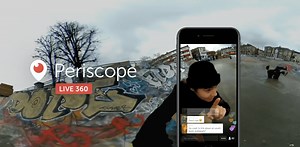Twitter’s Periscope adds support for 360-degree live video broadcasts