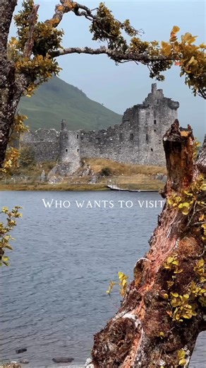 🏰Kilchurn Castle is a quiet medieval ruin on the edge of **Loch Awe** in the Scottish Highlands. 🌈 Built in the 15th century, it feels remote and untouched, surrounded by mountains, water, and silence. On misty days, the castle looks almost ghostly, rising from the landscape like a forgotten relic of the past. Once home to Clan Campbell, Kilchurn now stands as a haunting symbol of Scotland’s wild and timeless beauty. Source: @John Murray | Scotland | Castle and Mysterious Architecture