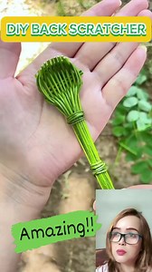 DIY Back Scratcher #reelsvideoシ #diy #backscratcher | Ermita Menche