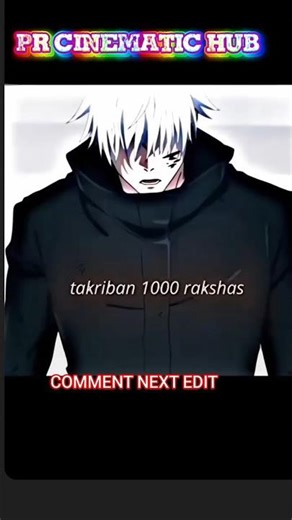 “Gojo Satoru Ka Sabse Khaufnaak Roop 😈 | 1000 rakashash Bane logo Killed in 299#gojoattitude #anime
