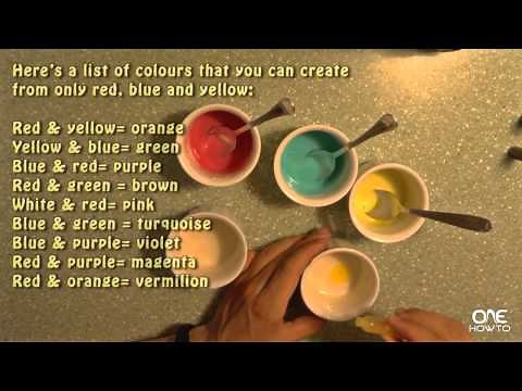 How to Make Paint at Home - Easy Tutorial