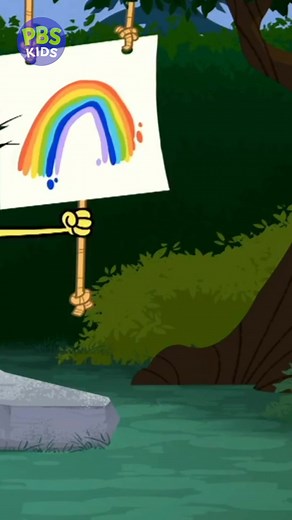 6.7K views · 33 reactions | Rainbows are everywhere!  And sometimes, you can make your own, just like Nature Cat and pals. #FindaRainbowDay | PBS KIDS | Facebook