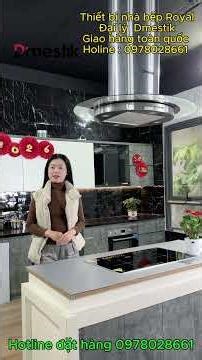hút mùi đảo cho biệt thự nhà phố #beproyal #mayhutmuidao #mayhutmui #nhadep