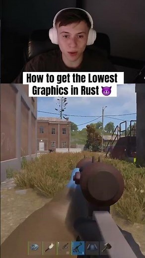 Lowest Graphic Settings in Rust Tutorial… #rustgame #rustpc #rusttipsandtricks #rusttutorial