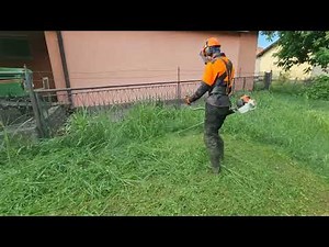 Stihl FS 460 C-EM- Cutting grass