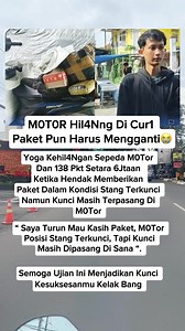 1.2M views · 3.1K reactions | Yoga kehilangan motor di Jln. Sirna raga Palembang #reels #fyp #ceritakehidupan #viralreelsfacebook #kehilangan | Seli Paz Kurniawan | Facebook