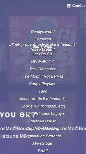Uhhhh idk #fandom #games #shows