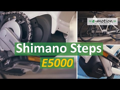 Shimano Steps E5000 - ideal für urbane City e-Bikes