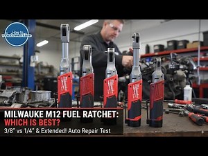Which Milwaukee Tools M12 FUEL Ratchet is Best For You, New Extended Reach or Standard Ratchets?