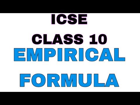 Calculating Empirical formula and Molecular formula from percentage composition and vapour density