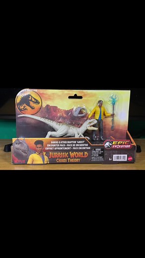 2024 Mattel Jurassic World Chaos Theory Darius & Atrociraptor “Ghost” Encounter Pack #mattel #matteljurassicworld #jurassicworld #jurassicworldchaostheory #chaostheory #jurassicpark #dinosaur #dinosaurs #toy #toys #newtoy #toyunboxing #actionfigure #actionfigures #actionfigureunboxing #netflix