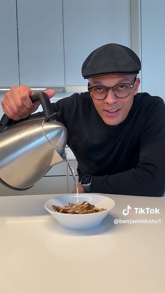 Lækre svampe risotto opskrift med David
