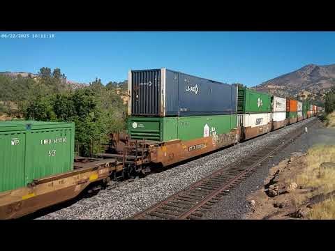 Union Pacific Z-train over Tehachapi